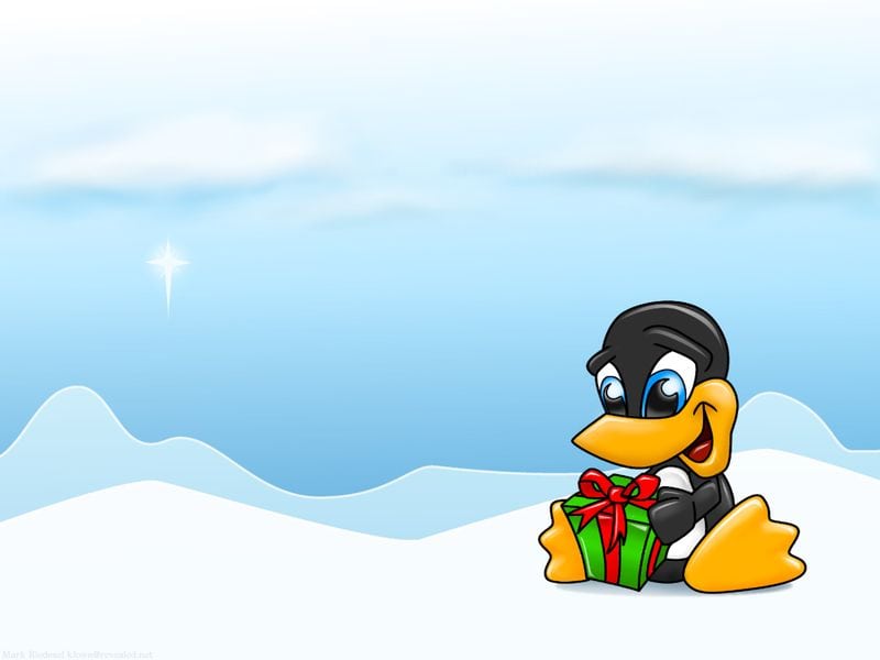 Christmas Linux Wallpapers
