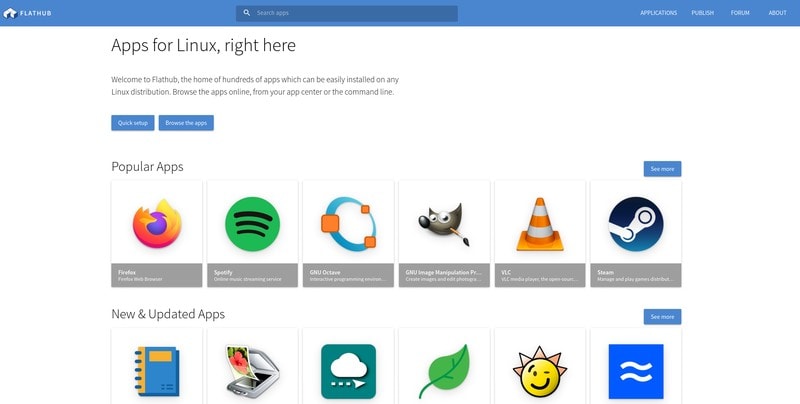 Flathub Screenshot
