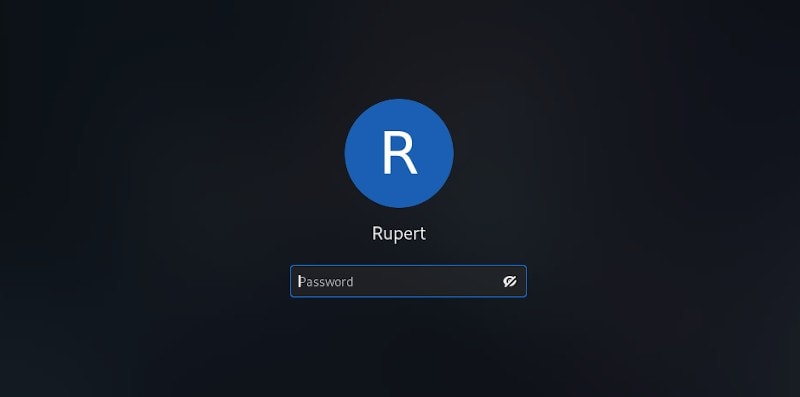 Gnome Lockscreen