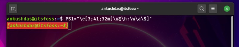 Linux Terminal Customization 1s