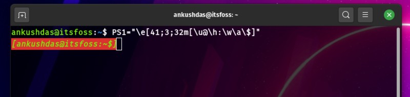 Terminal Bash Prompt Customization