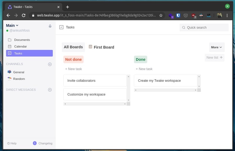 Twake App Board