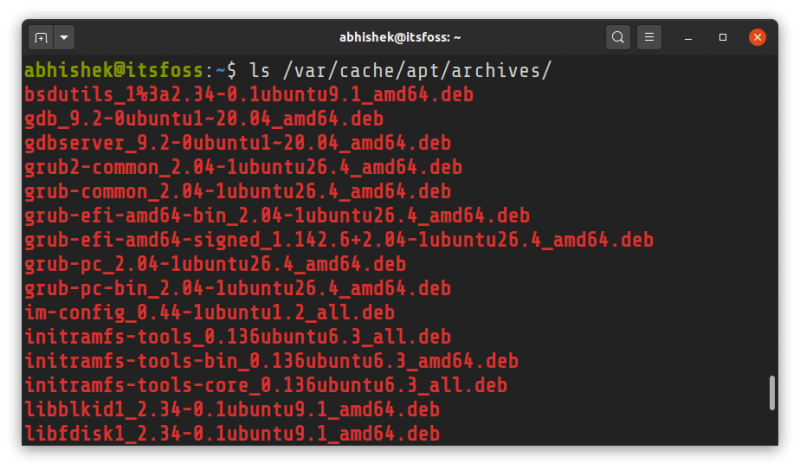 Apt Get Clean Cache