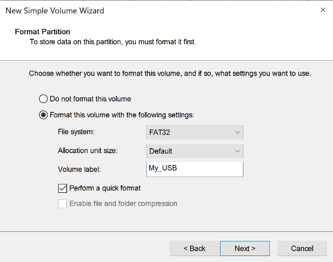 creating new simple volume 4