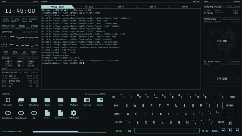 Edex Ui Terminal Screenshot 