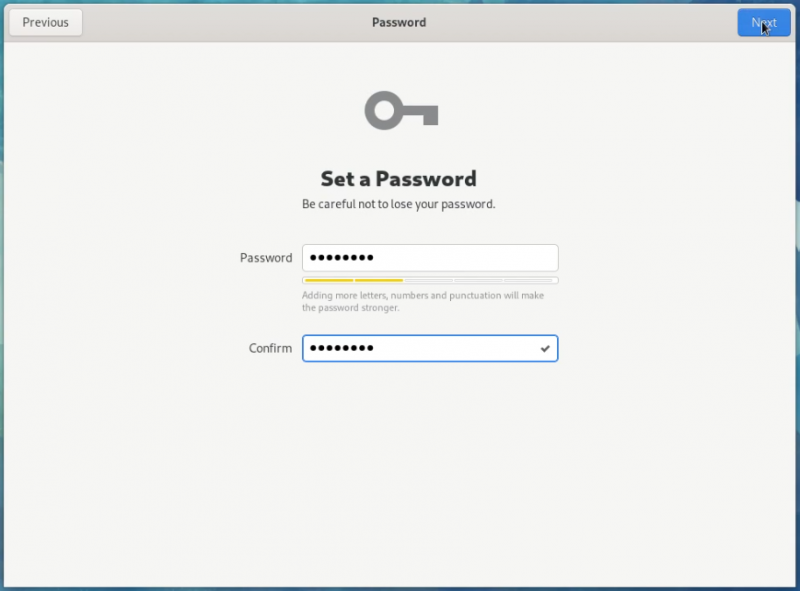 fedora setup