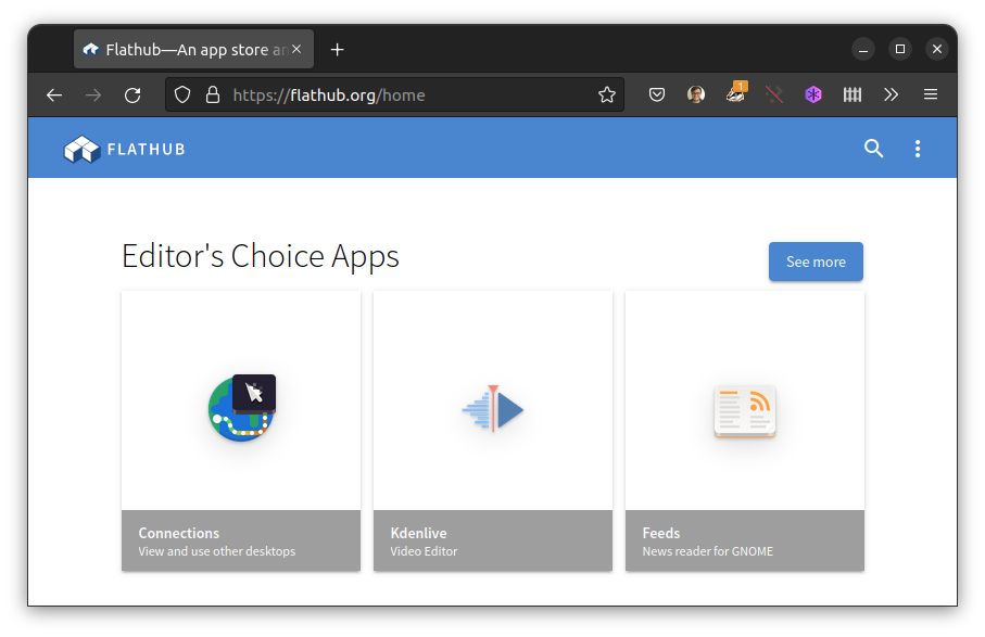 flathub website