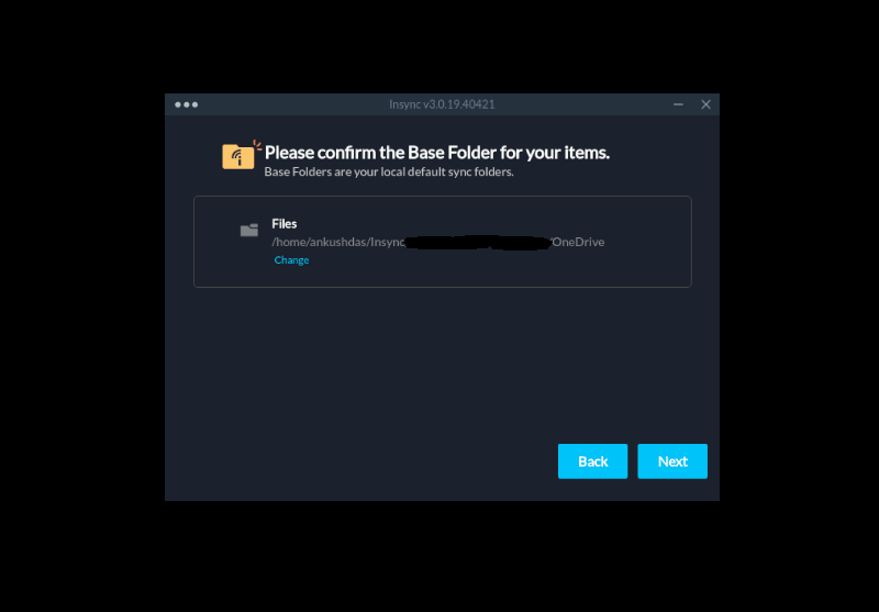 Insync 3 Base Folder 1