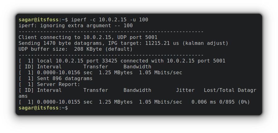 iperf c