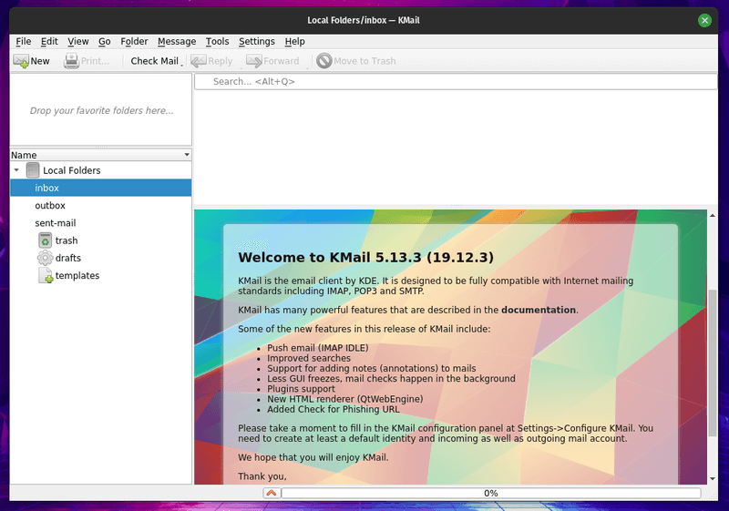 Kmail Screenshot