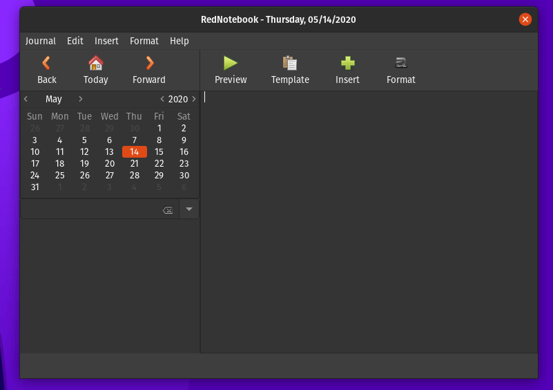 Rednotebook