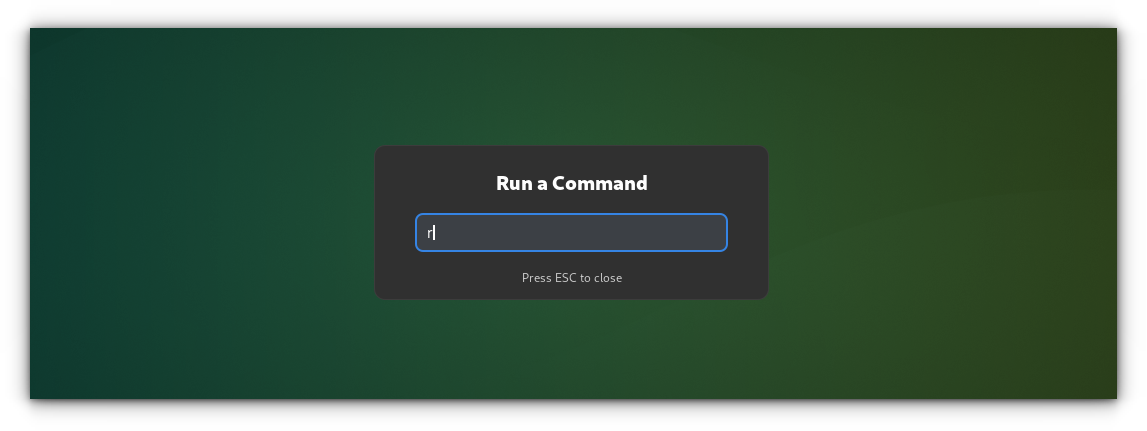 restart gnome shell