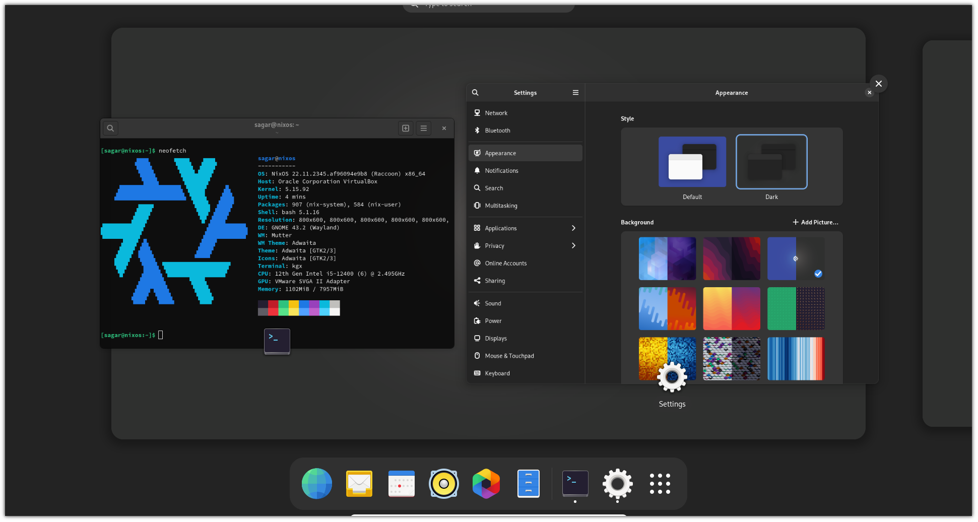 running NixOS in VM